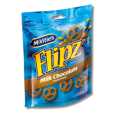 Flipz Milk Chocolate 90g